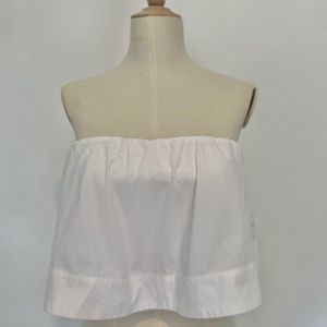 Aritzia ruffle tube top